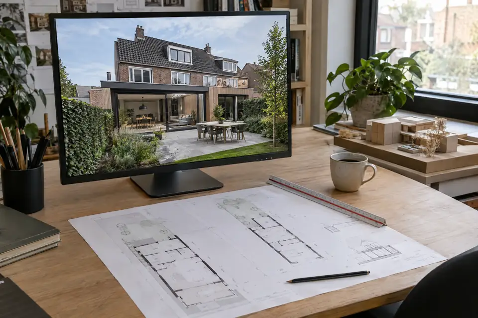 3D-visualisatie: zie je verbouwing voordat de bouw begint